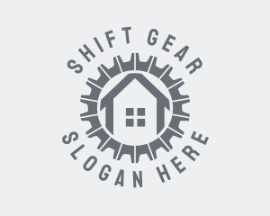 House Gear Contractor logo design