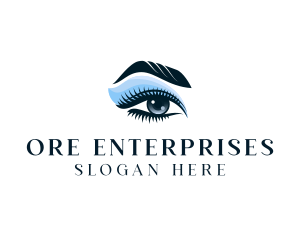 Pretty Woman Eye logo design