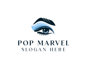 Pretty Woman Eye logo design