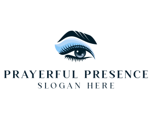 Pretty Woman Eye logo design