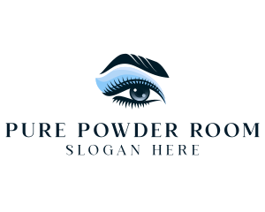 Pretty Woman Eye logo design