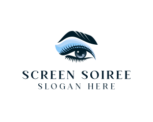 Pretty Woman Eye logo design