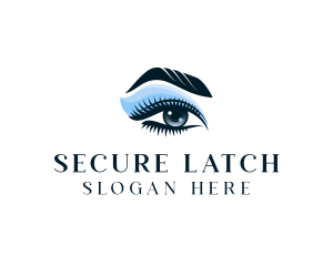 Pretty Woman Eye logo design