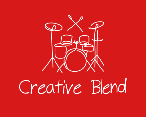 Drum Set Doodle logo