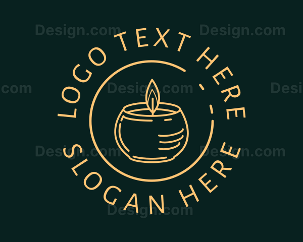 Candle Wax Wellness Logo