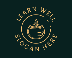 Candle Wax Wellness logo design