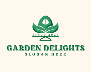 Shovel Leaf Gardening logo design