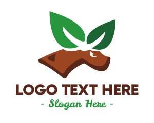 Eco Leaf Elk logo