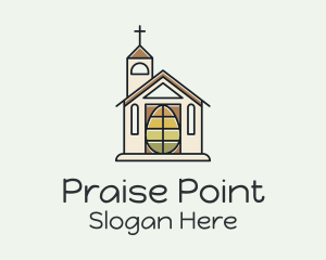 Easter Egg Church logo design