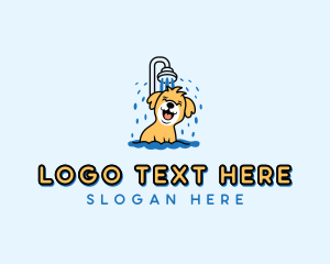 Dog Grooming Bath logo