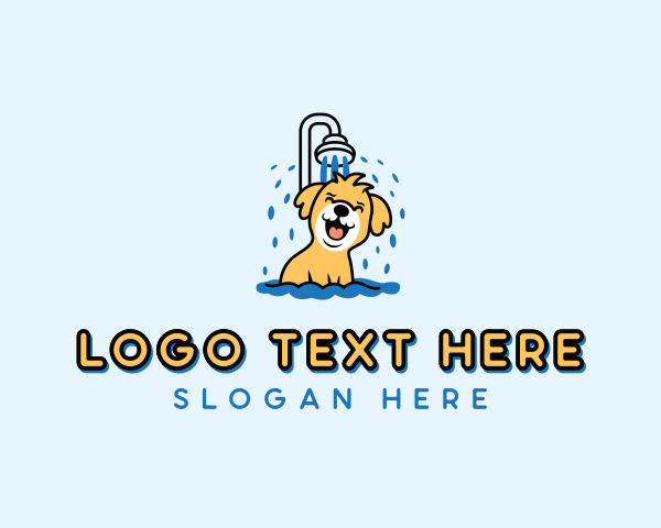 Bathing logo example 2