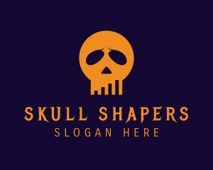  Horror Skull Skeleton logo