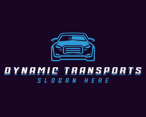 Car Transportation Detailing logo design