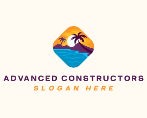 Nature Island Travel logo design