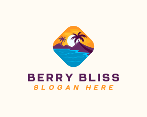 Nature Island Travel logo design