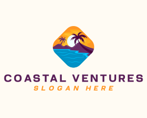 Nature Island Travel logo design