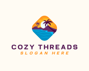 Nature Island Travel logo design