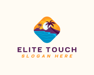 Nature Island Travel logo design