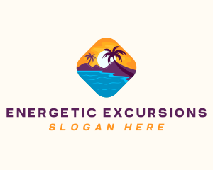 Nature Island Travel logo design