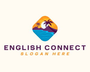 Nature Island Travel logo design