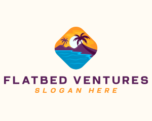 Nature Island Travel logo design