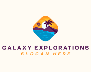 Nature Island Travel logo design