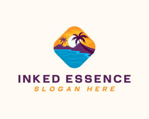 Nature Island Travel logo design