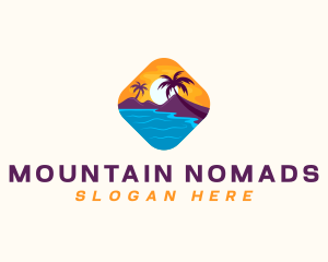 Nature Island Travel logo design