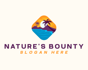 Nature Island Travel logo design