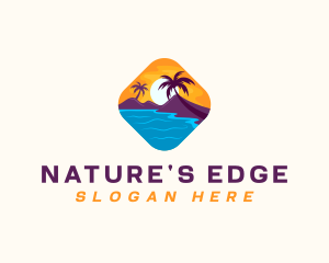 Nature Island Travel logo design