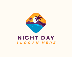 Nature Island Travel logo design