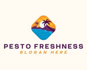 Nature Island Travel logo design