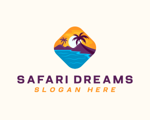 Nature Island Travel logo design