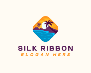 Nature Island Travel logo design