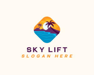 Nature Island Travel logo design