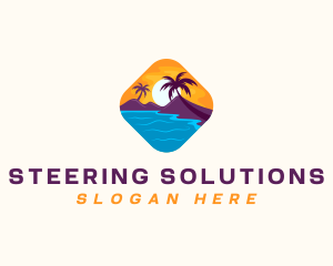 Nature Island Travel logo design