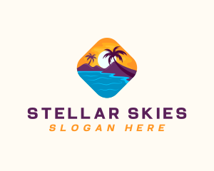 Nature Island Travel logo design