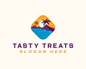 Nature Island Travel logo design