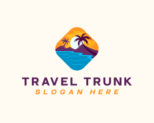 Nature Island Travel logo design