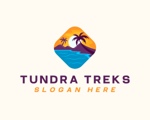 Nature Island Travel logo design