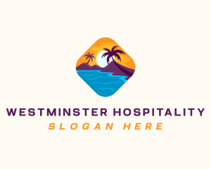 Nature Island Travel logo design