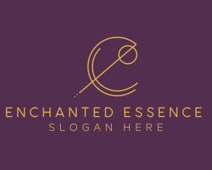 Elegant Geometric Letter E logo design