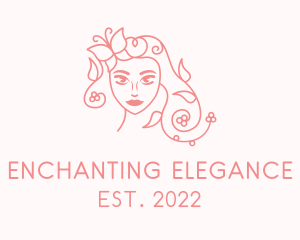 Natural Beauty Cosmetics  logo design