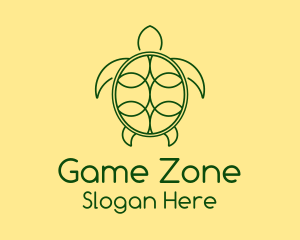Green Turtle Monoline logo