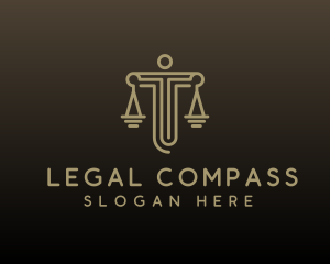 Law Scale Judiciary  logo