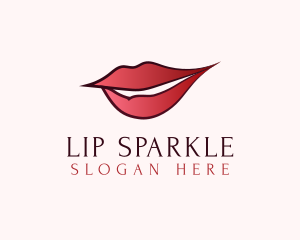 Lips Makeup Salon logo design