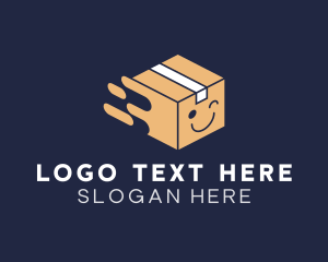 Logistic Smiley Box  Logo