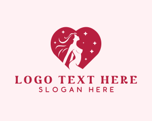 Erotic Stripper Woman logo