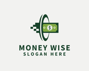 Dollar Currency Money Exchange logo design