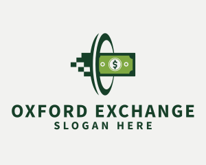 Dollar Currency Money Exchange logo design